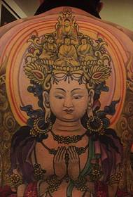 To'liq orqa rangdagi Guanyin zarb naqshlari shaxsiyat bilan to'la