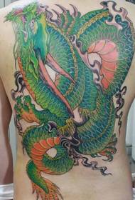 Full back tattoo tattoo pattern