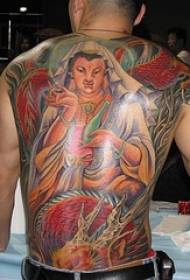 Ang buong disenyo ng mga diyos na Hindu na disenyo ng tattoo