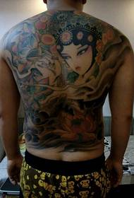 Yakazara kumashure lotus maruva tattoo maitiro