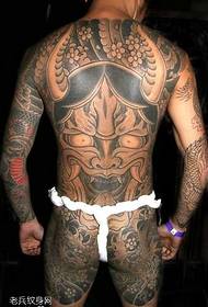 Татуювання на повній спині