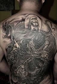 Hurricane full of Guan Gong tattoo