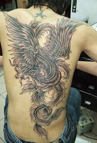 Voller Alternativ Phoenix Tattoo