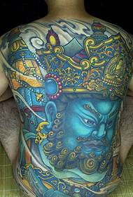A színes négy színű tetoválás varázslatának négy királya