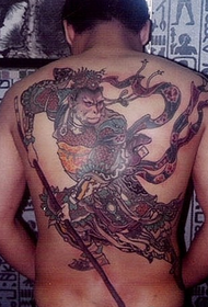 Painted Qitian Dasheng Tattoo
