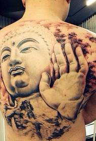 تمثال بوذا المدعوم بالكامل