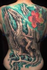 Folsleine tatoeëpatroan 10 dominearjende grutte folsleine tatoeëermuster wurket