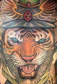 Eine Reihe von verschiedenen Mustern von Full Back Totem Tattoo Tattoos