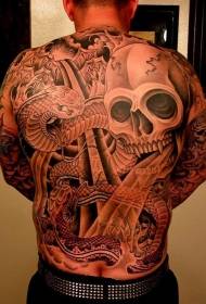 Full of wonderful sly and snake tattoos