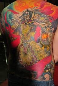Ang bug-os nga kolor sa sumbanan nga tattoo sa Erlang God