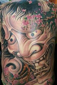 Numerosi tatuaggi classici prajna a tinta unita
