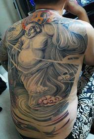 Pieno di bei disegni di tatuaggi Maitreya
