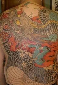 Drago asiatico braccio tatuaggio modello