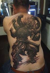 Modello di tatuaggio Chiyou completamente prepotente