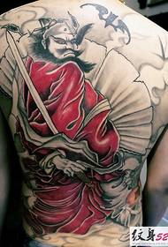 Zhong Rong Fu Mo prepotente tatuaggio schiena piena maschio