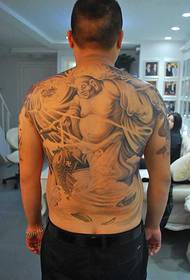 Iomlán de tattoo Maitreya sinister