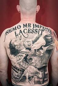 Tatuaggi inglesi e totem maschili alternativi