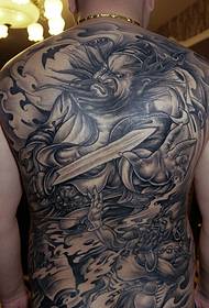 Ibe zuru oke bell 馗 tattoo picture domineering invincible