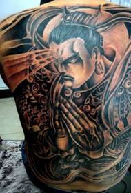 Katoa hoki whakamuri Erlang atua Yang Lan tattoo
