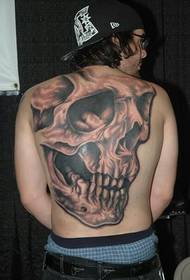 Popularna prednja linija punu leđa tetovaža