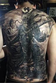 Overbærende Sun Wukong tatoveringsmønster