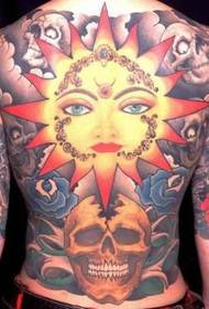 Model de tatuaj cu îngeri și demoni