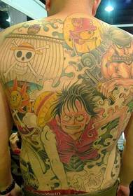 Pola tattoo bajak deui pinuh ku pola