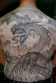 Dominante Dragón Dragón Tatuaje
