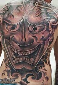 Modello di tatuaggio in bianco e nero