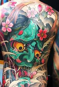 Fantastico modello di tatuaggio prajna di colore terzino abbagliante