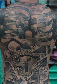 Tatto me shfaqje të plotë