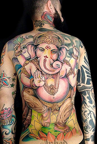 Full of the godlike tattoo pattern