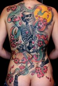 Back flos calvariam et stigmata chorus coloris exemplar,