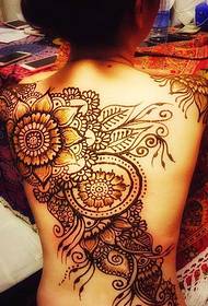 Henna tatuaje eredu eder eta ederra