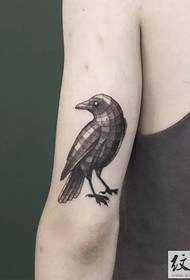 Modello di tatuaggio a mosaico geometrico specializzato