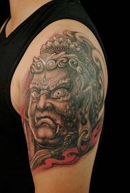 mužjak domaća besmrtna tetovaža kralja
