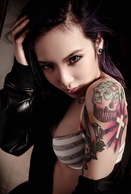 сексуальна краса arm особистість татуювання візерунок