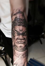 Classic Fashion Unmovable King Arm Tattoo