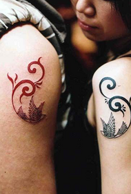 couple Arm personality phoenix totem