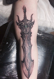ръка готино един модел татуировка меч