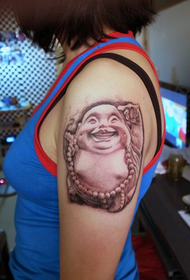 Tattoo 掬 掬 掬 佛 Modello di tatuaggio del Buddha