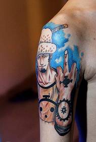 One Piece Labour Tattoo Pattern