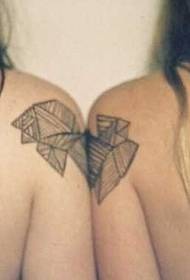 modello del tatuaggio del totem della sorella del braccio