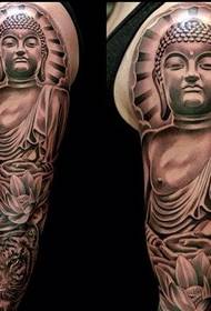 helig majestätisk arm Buddha tatuering