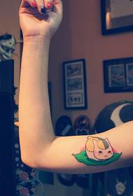 Chat cute ak bra yo se tatoo