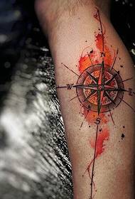 Varios tatuajes de tótem pequeño de color de brazo impresionante