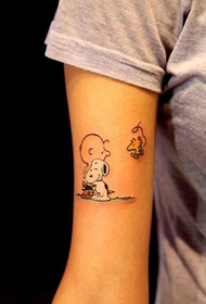 hannu sosai cute tattoo Snoopy