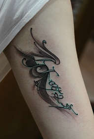 جميلة وجميلة زهرة الوشم على الذراع 18475 - أزياء كلاسيكية كبيرة ذراع الحبر زهرة الوشم
