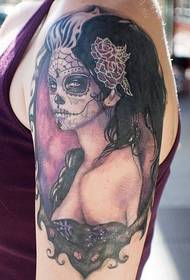 personalità del braccio femminile Tatuaggio di carattere