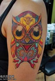 gacanta cute geese owl tattoo